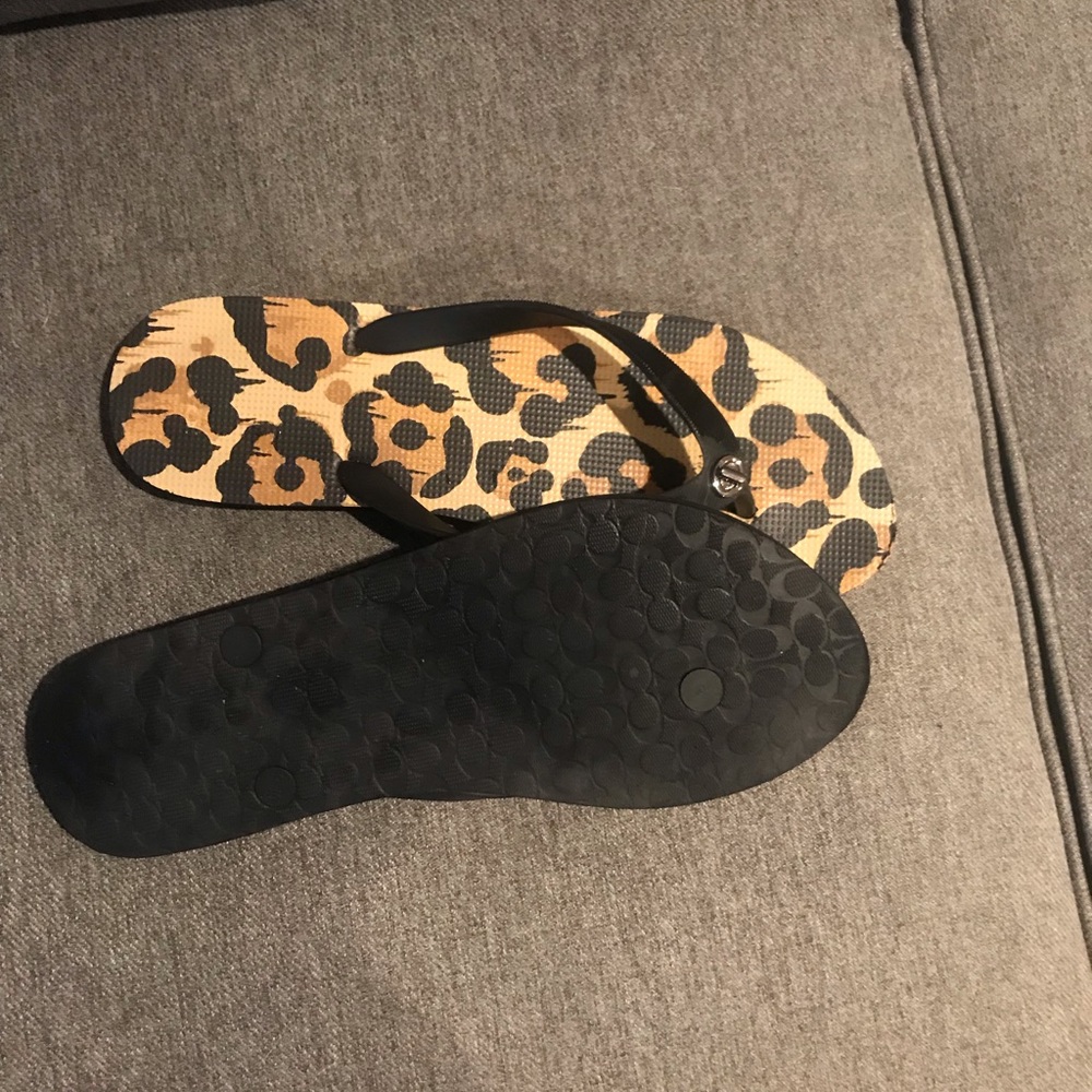 Coach Flip Flops
